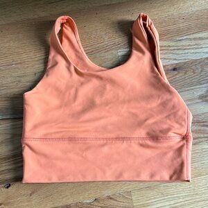 DYI orange sports bra